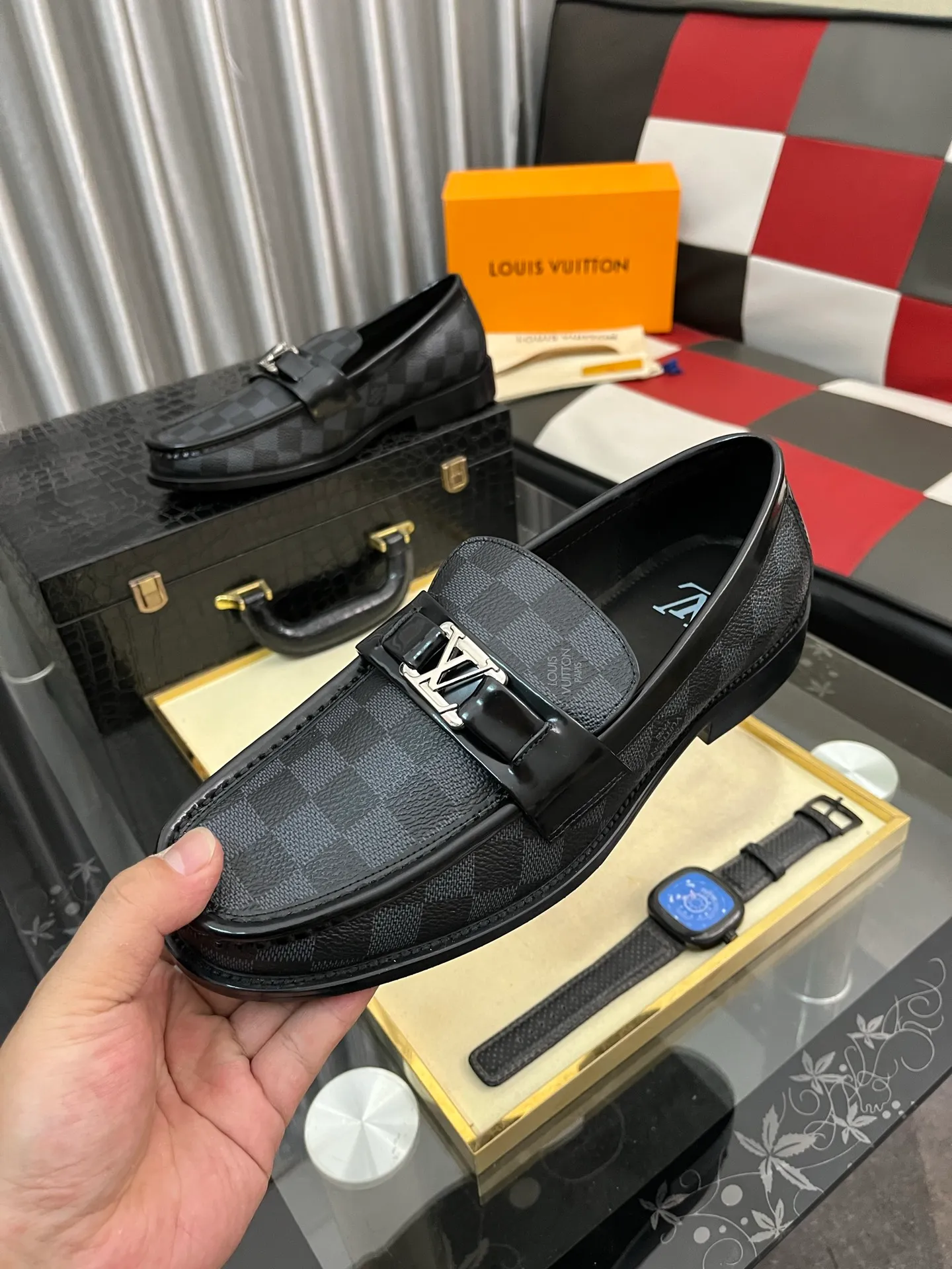 Men's Men's Shoes Men's Men's Shoes 💰520⌚️⌚️[LV] The most popular classic Louis Vuitton leather shoes. Synchronized with the official website, the upper adopts Italian imported upper embossing➕comfortable cowhide lining, fashionable atmosphere, unique brand and unique craftsmanship. Highlighting the hot style of the new year. Stop hesitating, stop wandering, get it now. Code number: 38--44. 3️⃣colors available
